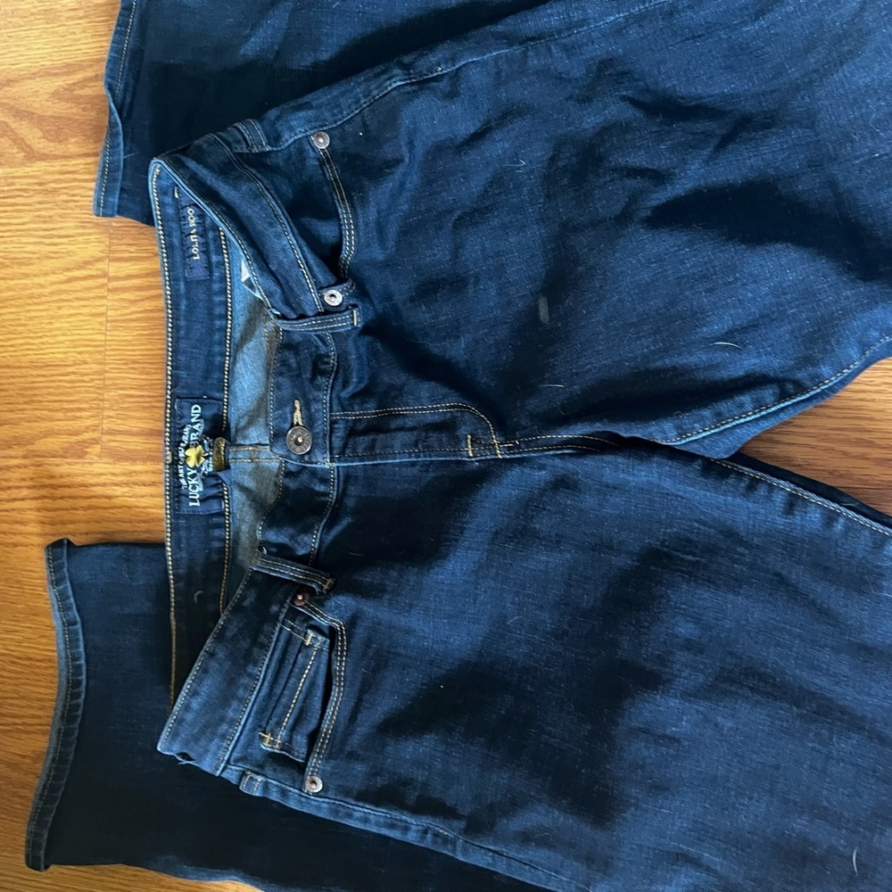 LUCKY BRAND LOLITA BOOT Cut Jeans Size 29 / 8 Womens Medium Wash​​ - Picture 4 of 6